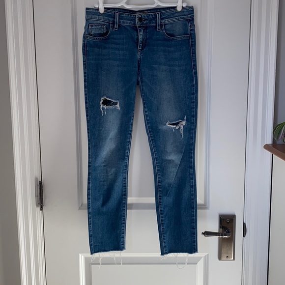 Guess cropped distressed jeans - Picture 1 of 6